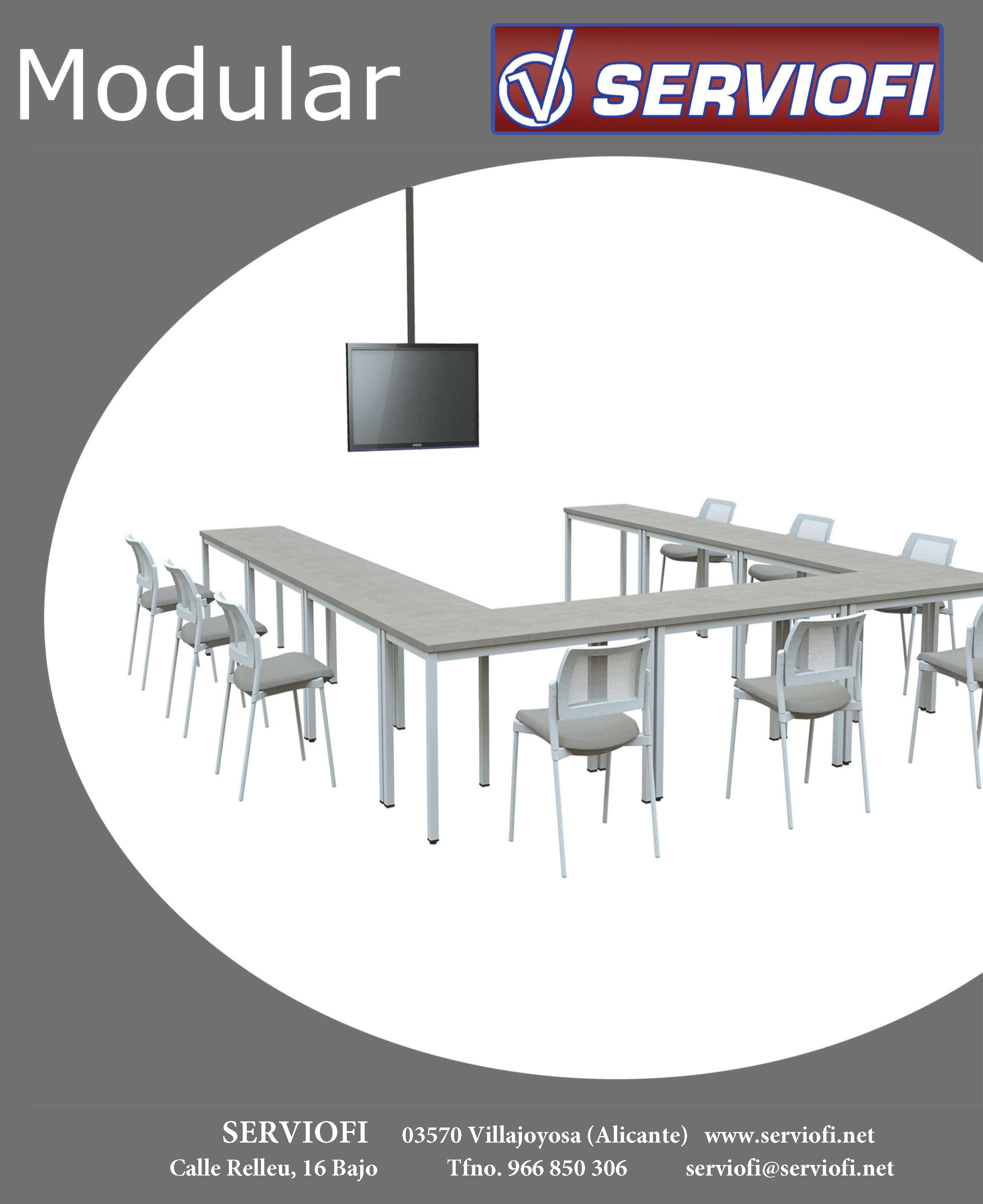 Cat&aacute;logo Muebles Modulares